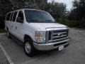 Oxford White - E Series Van E350 Super Duty XLT Extended Passenger Photo No. 2