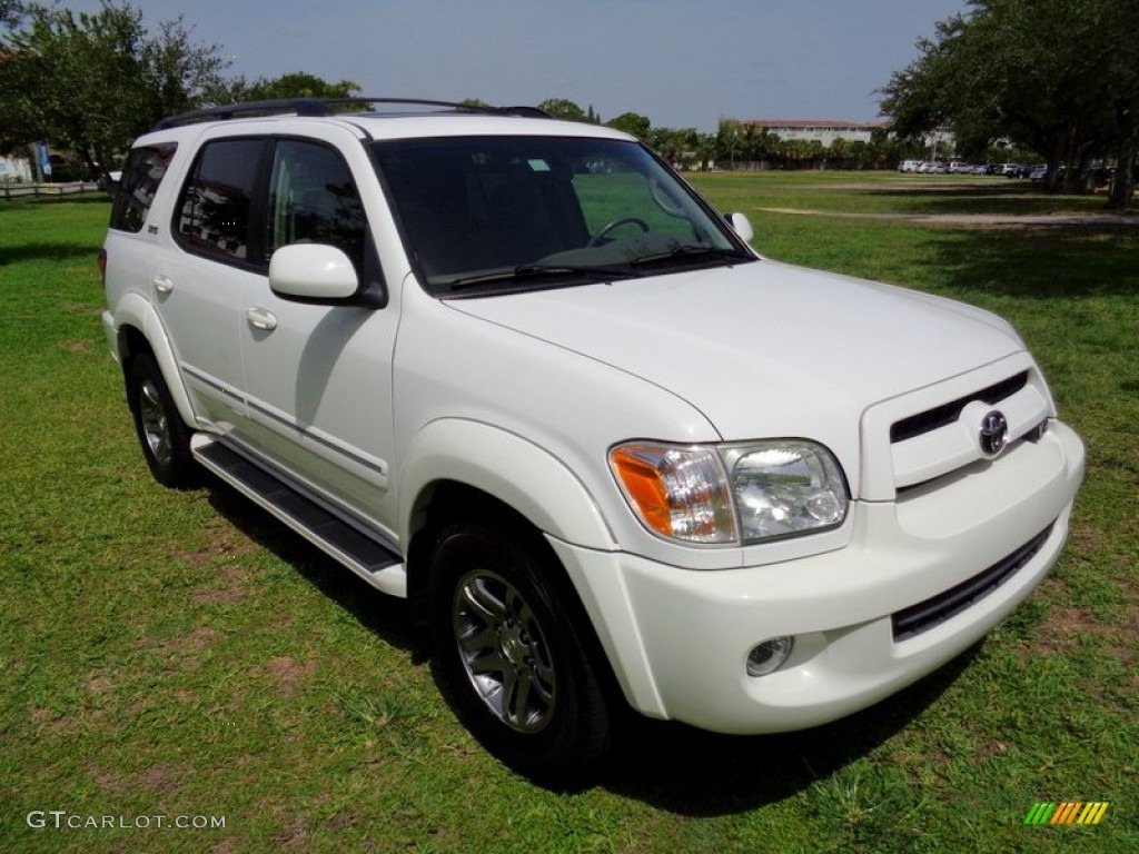 Super White 2007 Toyota Sequoia SR5 Exterior Photo #106235407