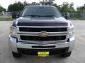 2008 Dark Cherry Metallic Chevrolet Silverado 2500HD LT Z71 Crew Cab 4x4  photo #8