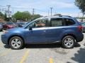 2015 Quartz Blue Pearl Subaru Forester 2.5i Premium  photo #4