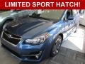 Quartz Blue Pearl 2015 Subaru Impreza 2.0i Sport Limited 5 Door