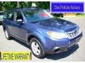 2011 Marine Blue Metallic Subaru Forester 2.5 X  photo #1