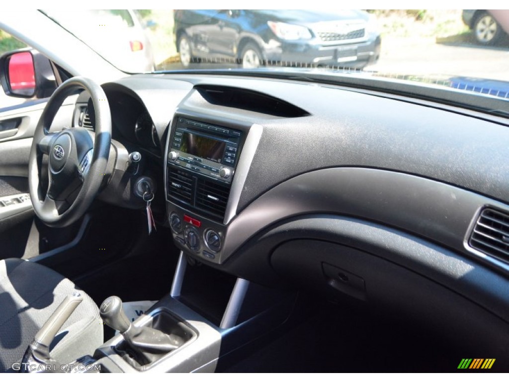 2011 Forester 2.5 X - Marine Blue Metallic / Black photo #6