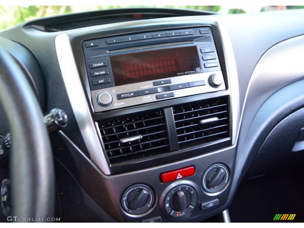 2011 Forester 2.5 X - Marine Blue Metallic / Black photo #13