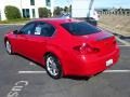 2013 Vibrant Red Infiniti G 37 Journey Sedan  photo #3