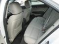 2015 Cadillac ATS Light Platinum/Jet Black Interior Rear Seat Photo