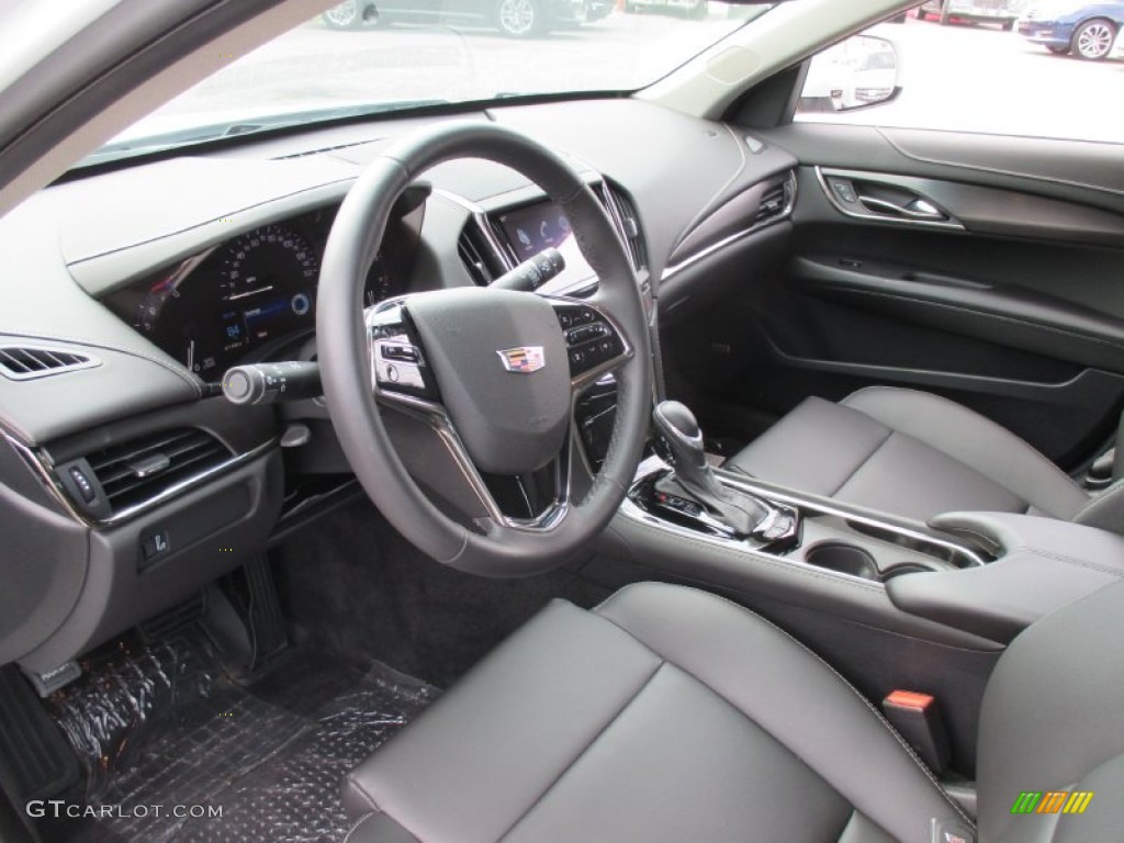 Jet Black/Jet Black Interior 2015 Cadillac ATS 2.0T Sedan Photo #106240171