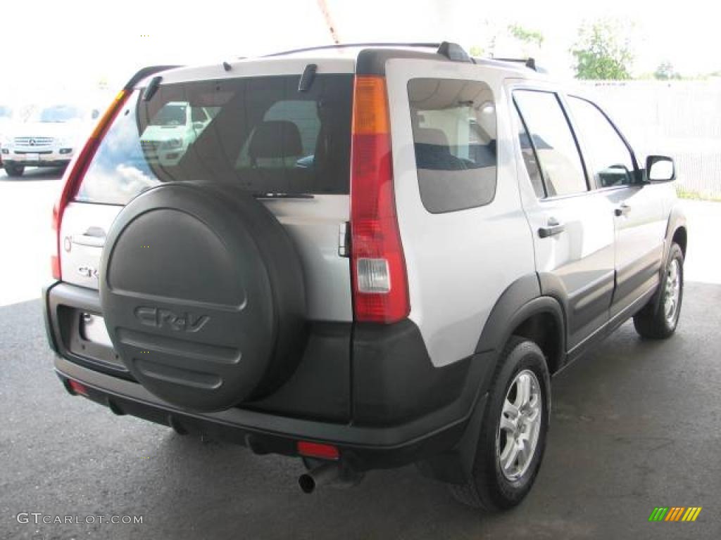 2003 CR-V EX 4WD - Satin Silver Metallic / Black photo #4