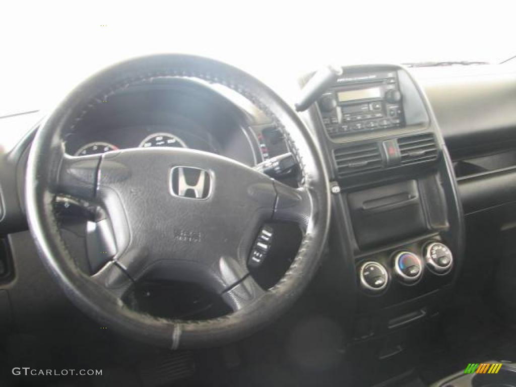 2003 CR-V EX 4WD - Satin Silver Metallic / Black photo #6