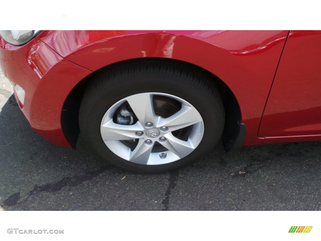 2013 Elantra GLS - Sparkling Ruby / Beige photo #8