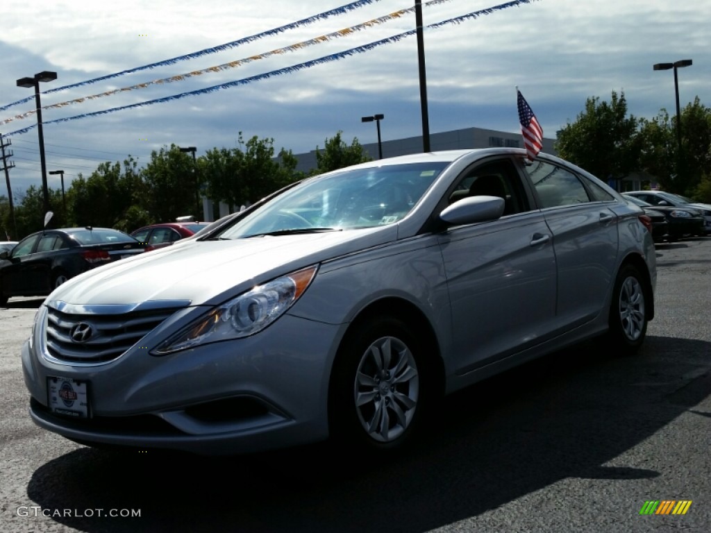 2012 Sonata GLS - Radiant Silver / Gray photo #1