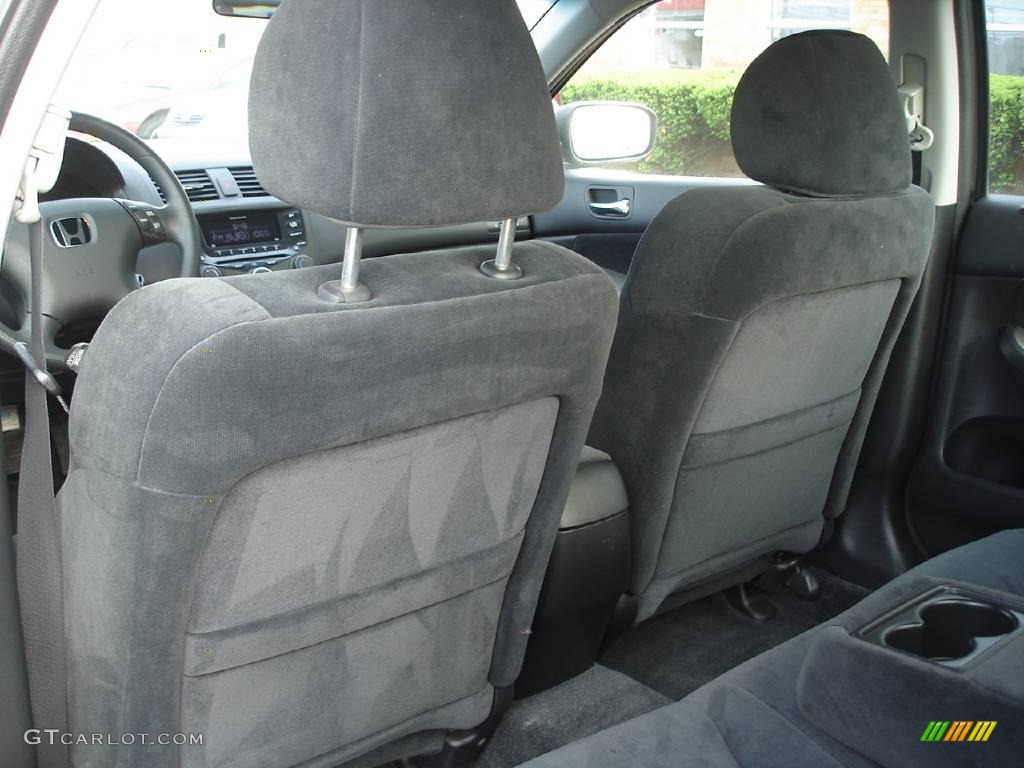 2003 Accord EX Sedan - Satin Silver Metallic / Black photo #7