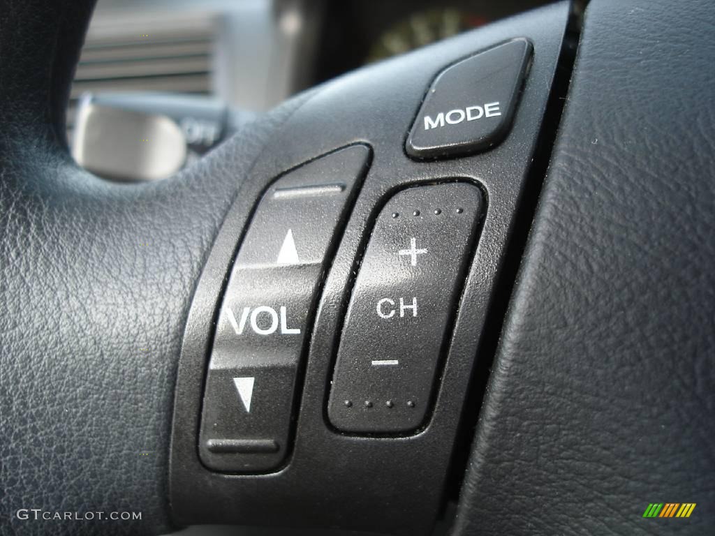 2003 Accord EX Sedan - Satin Silver Metallic / Black photo #17