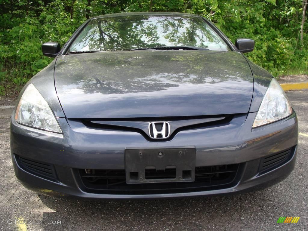 2003 Accord EX V6 Coupe - Graphite Pearl / Black photo #2