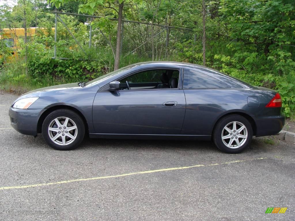 2003 Accord EX V6 Coupe - Graphite Pearl / Black photo #3