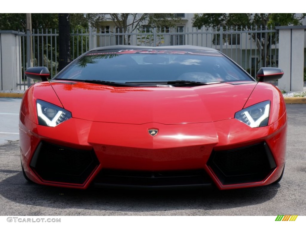 Rosso Mars (Red) 2015 Lamborghini Aventador LP700-4 Pirelli Edition Exterior Photo #106250248