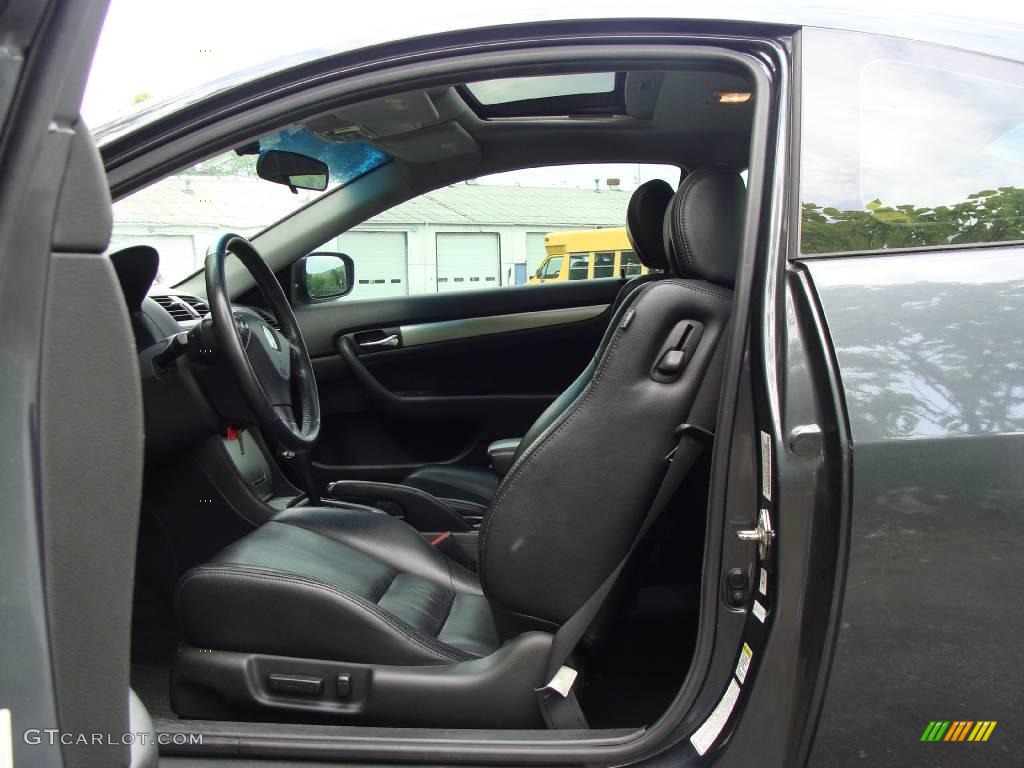 2003 Accord EX V6 Coupe - Graphite Pearl / Black photo #10
