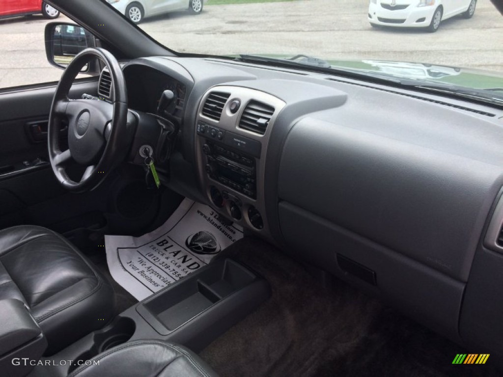 2006 Colorado LT Crew Cab 4x4 - Blue Granite Metallic / Very Dark Pewter photo #6