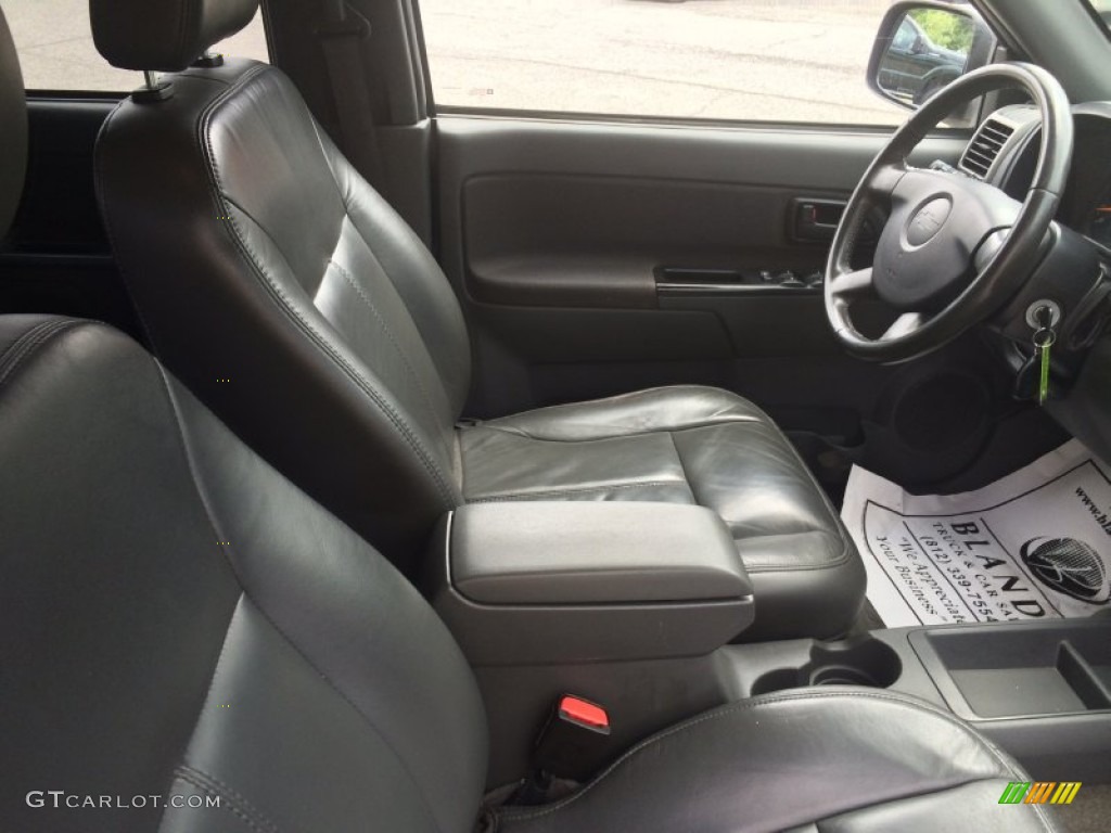 2006 Colorado LT Crew Cab 4x4 - Blue Granite Metallic / Very Dark Pewter photo #7