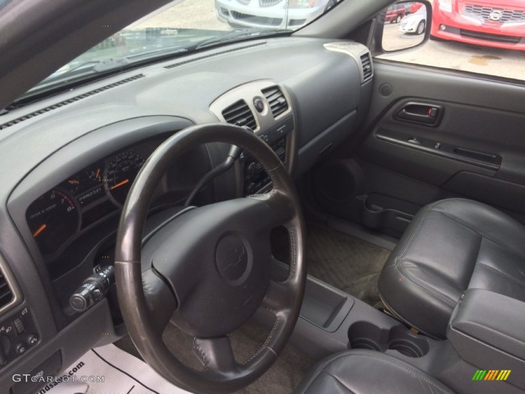 2006 Colorado LT Crew Cab 4x4 - Blue Granite Metallic / Very Dark Pewter photo #10
