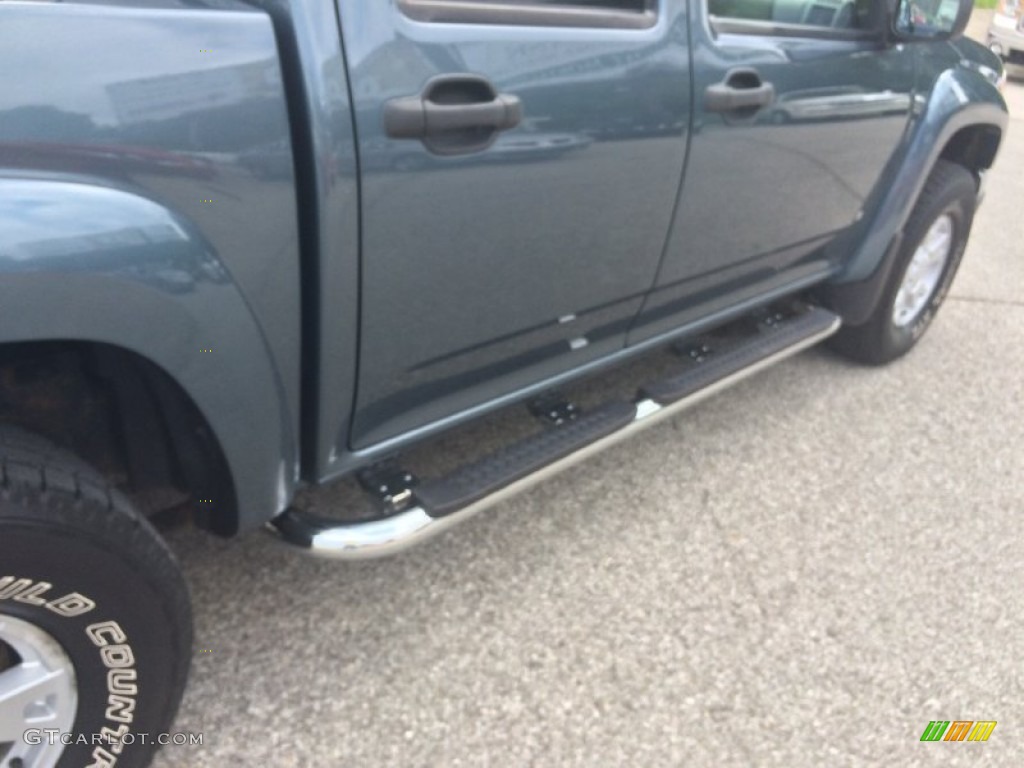 2006 Colorado LT Crew Cab 4x4 - Blue Granite Metallic / Very Dark Pewter photo #25