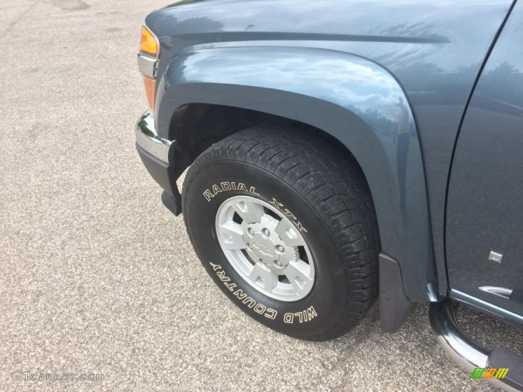 2006 Colorado LT Crew Cab 4x4 - Blue Granite Metallic / Very Dark Pewter photo #26