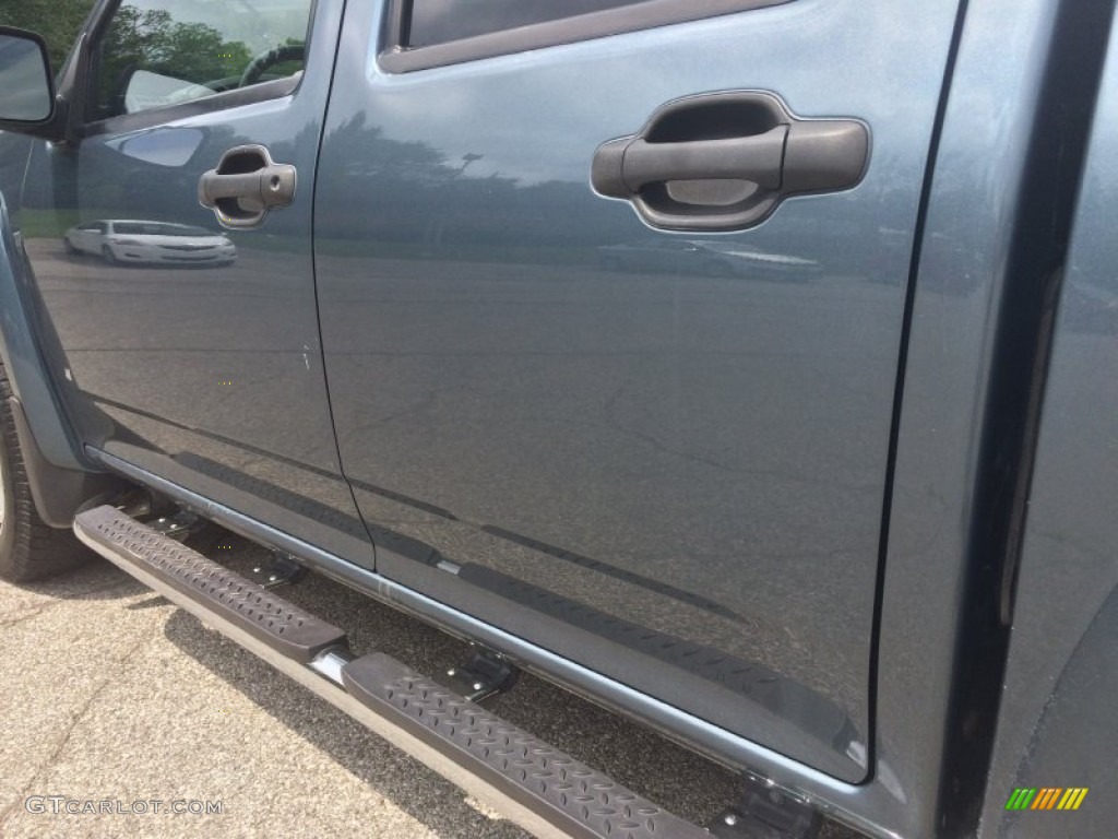 2006 Colorado LT Crew Cab 4x4 - Blue Granite Metallic / Very Dark Pewter photo #28