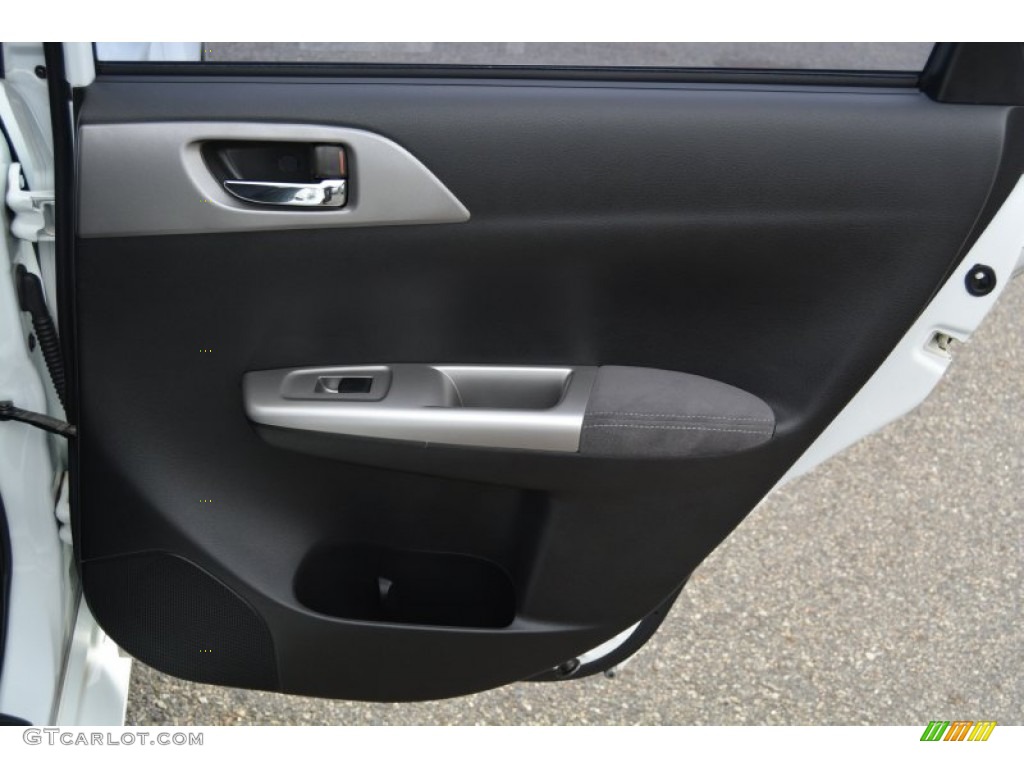 2008 Impreza WRX STi - Aspen White / Carbon Black/Graphite Gray Alcantara photo #23