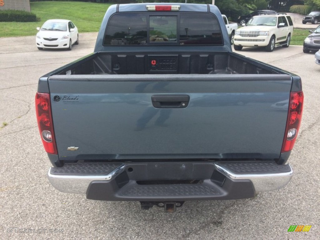 2006 Colorado LT Crew Cab 4x4 - Blue Granite Metallic / Very Dark Pewter photo #39