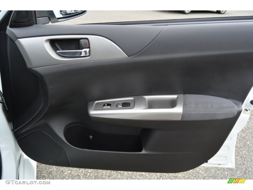 2008 Impreza WRX STi - Aspen White / Carbon Black/Graphite Gray Alcantara photo #25