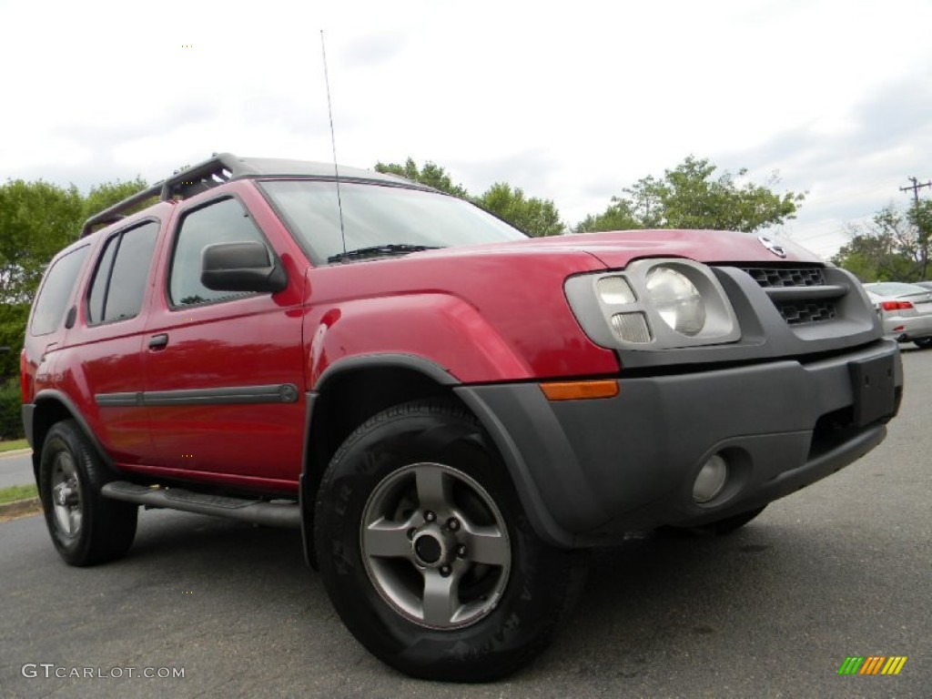2003 Xterra SE V6 4x4 - Molten Lava Metallic / Gray photo #2