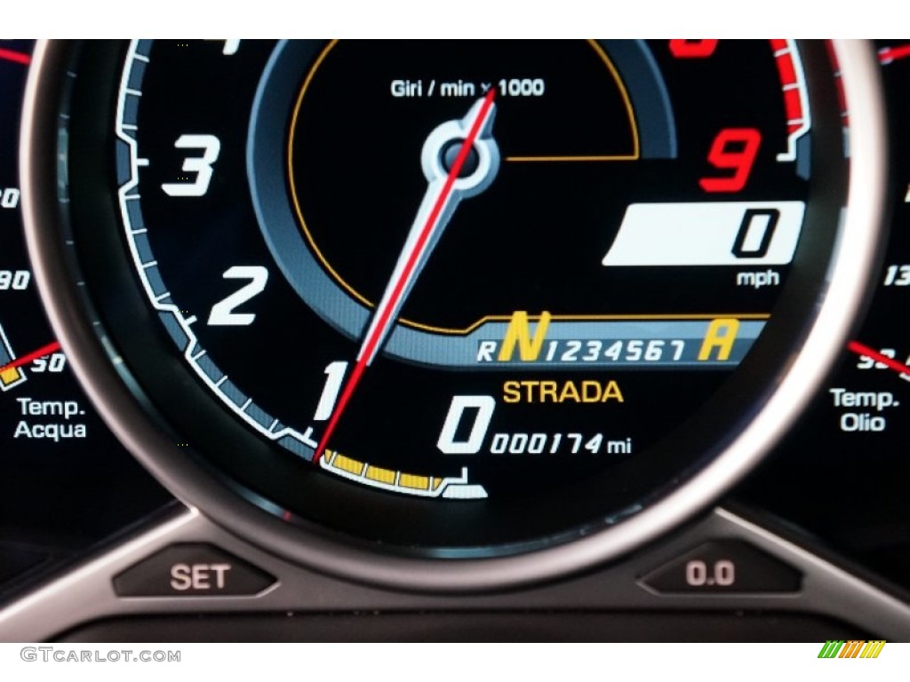 2015 Lamborghini Aventador LP700-4 Pirelli Edition Gauges Photo #106252419