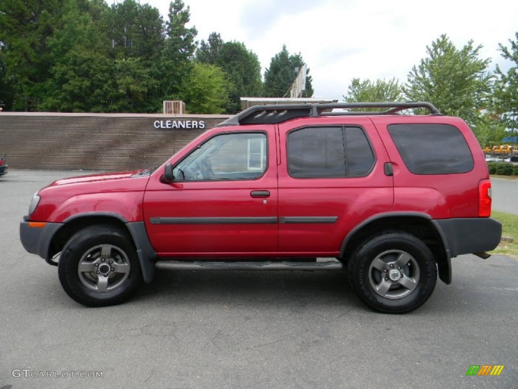 2003 Xterra SE V6 4x4 - Molten Lava Metallic / Gray photo #7