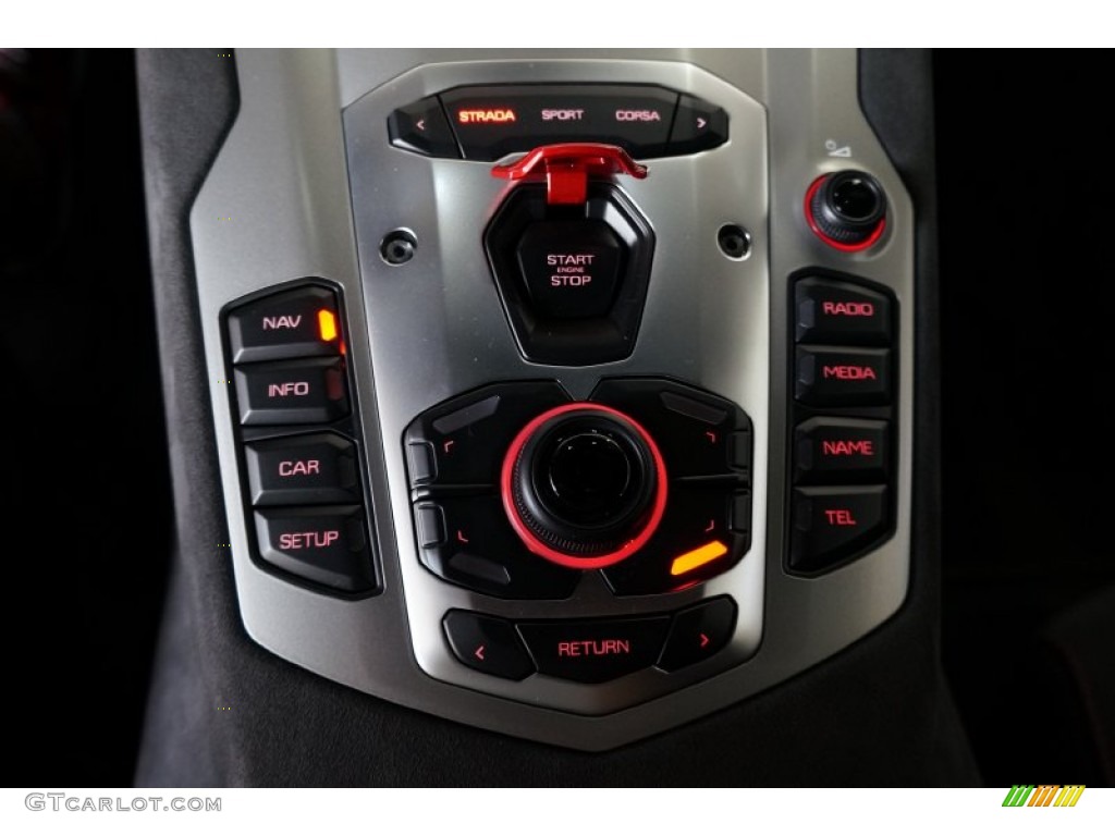 2015 Lamborghini Aventador LP700-4 Pirelli Edition Controls Photo #106252569