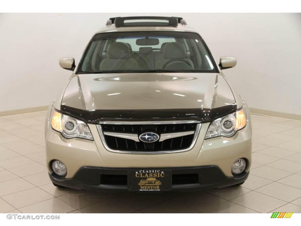 2008 Outback 2.5i Limited Wagon - Harvest Gold Metallic / Warm Ivory photo #2