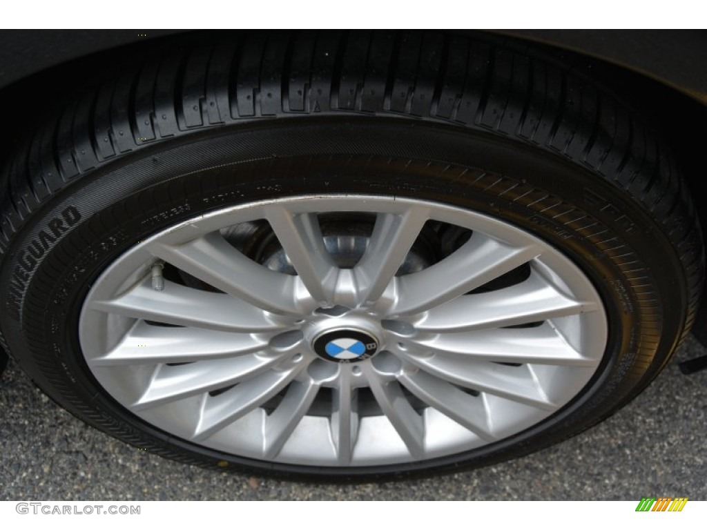 2012 5 Series 535i xDrive Sedan - Dark Graphite Metallic II / Oyster/Black photo #32