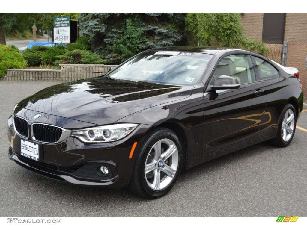 2015 4 Series 428i xDrive Coupe - Sparkling Brown Metallic / Venetian Beige photo #6
