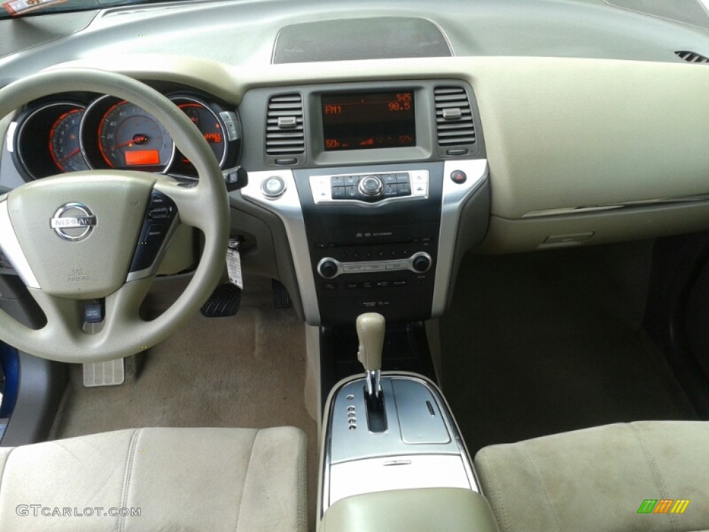 2009 Murano S AWD - Deep Sapphire Metallic / Beige photo #15