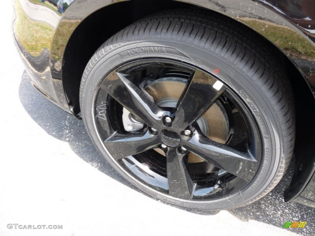 2016 Dodge Dart SXT Rallye Blacktop Wheel Photo #106255206