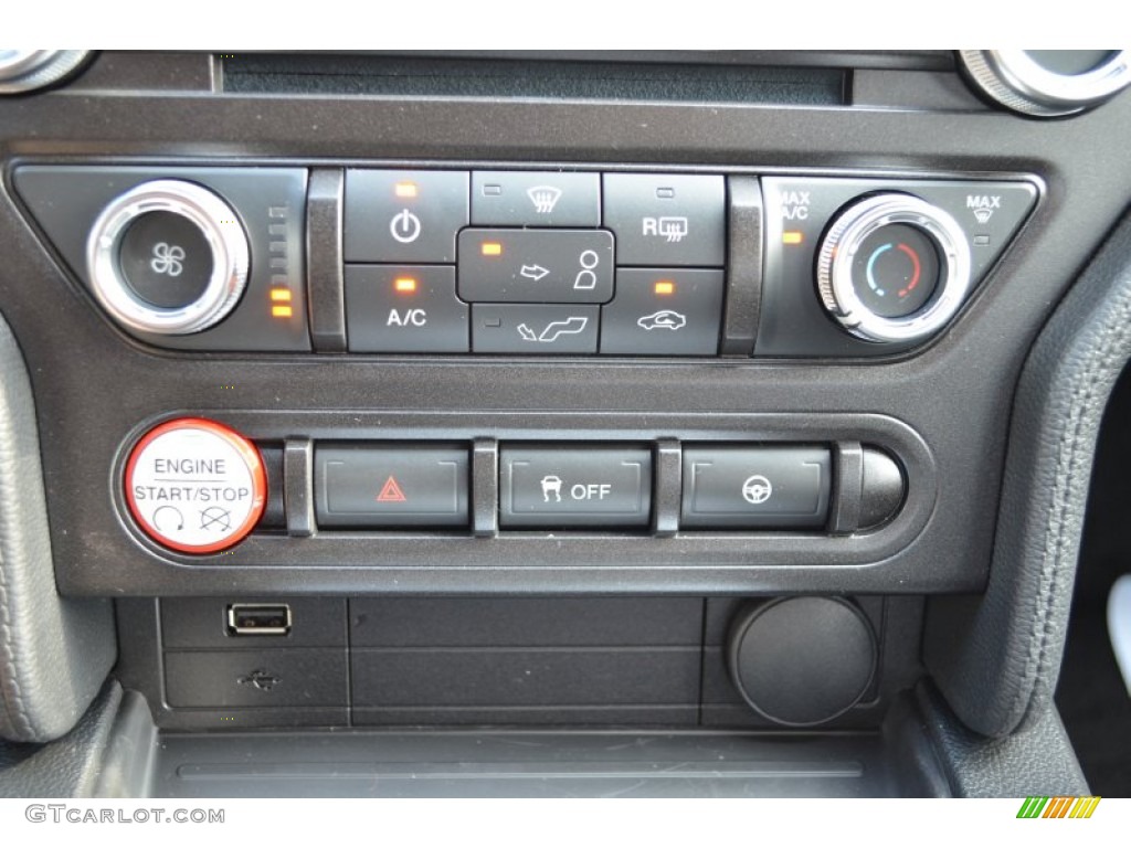 2015 Mustang V6 Coupe - Black / Ebony photo #13