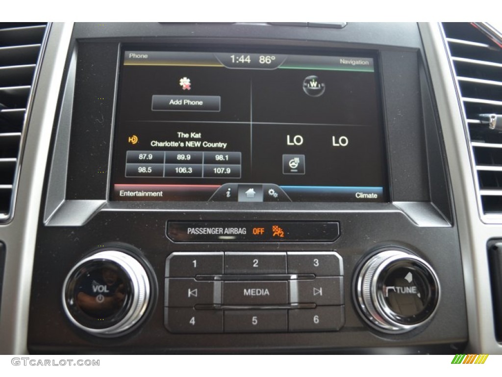 2015 F150 Lariat SuperCrew 4x4 - Magnetic Metallic / Medium Light Camel photo #14