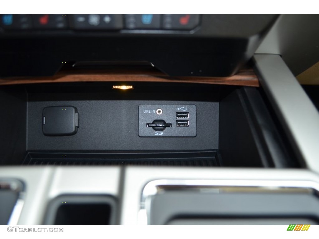 2015 F150 Lariat SuperCrew 4x4 - Magnetic Metallic / Medium Light Camel photo #20