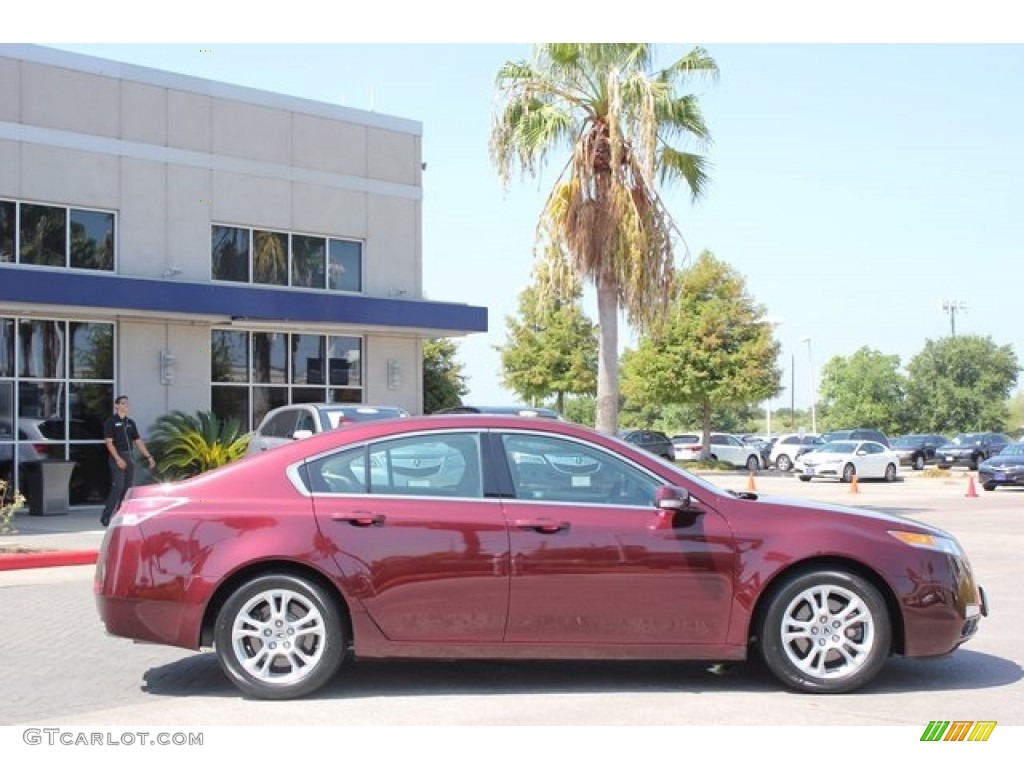 Basque Red Pearl 2011 Acura TL 3.5 Exterior Photo #106257795