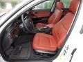 2009 BMW 3 Series Chestnut Brown Dakota Leather Interior Interior Photo