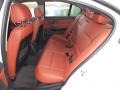 Chestnut Brown Dakota Leather Rear Seat Photo for 2009 BMW 3 Series #106257993