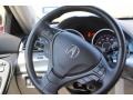2011 Acura TL Parchment Beige Interior Steering Wheel Photo
