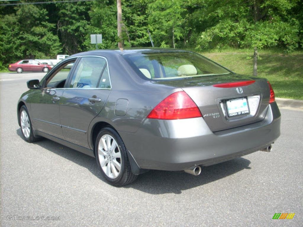 2007 Accord LX V6 Sedan - Carbon Bronze Pearl / Ivory photo #5