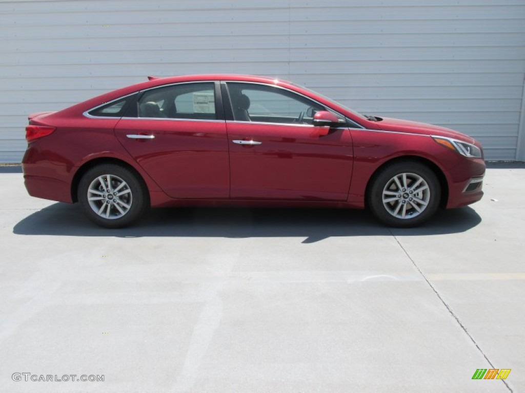 2015 Sonata Eco - Venetian Red / Beige photo #3