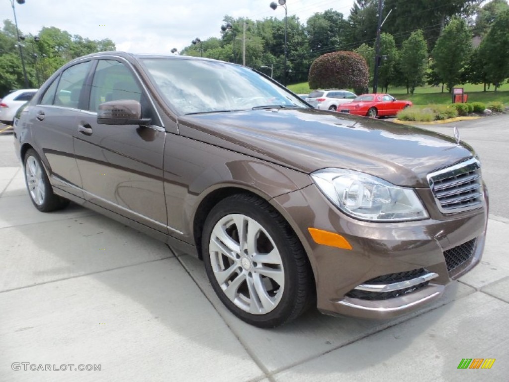 2013 C 300 4Matic Luxury - Dolomite Brown Metallic / Almond Beige photo #11