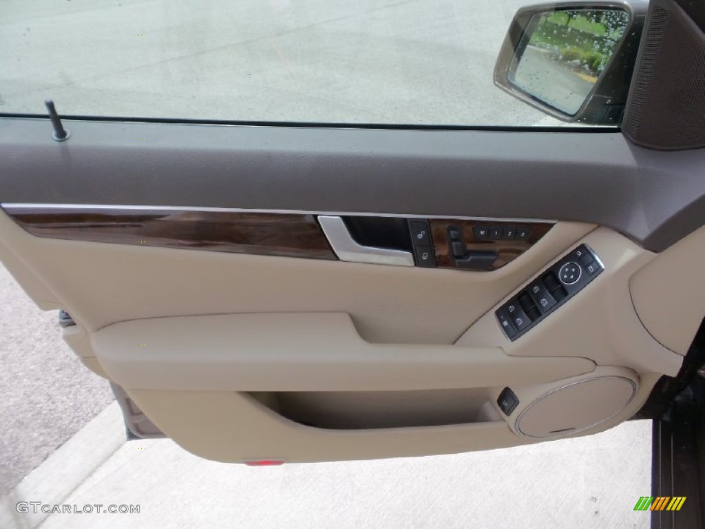 2013 C 300 4Matic Luxury - Dolomite Brown Metallic / Almond Beige photo #14